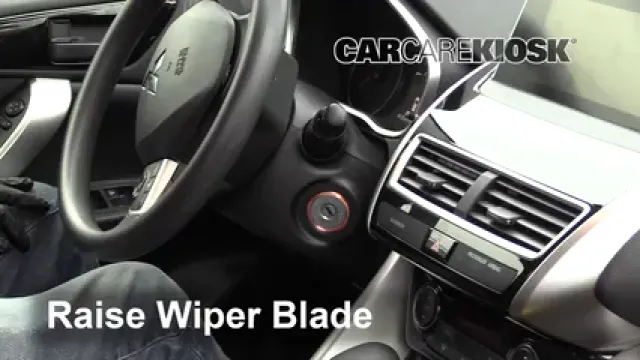 2018 Mitsubishi Eclipse Cross LE 1.5L 4 Cyl. Turbo Windshield Wiper Blade (Rear) Replace Wiper Blade